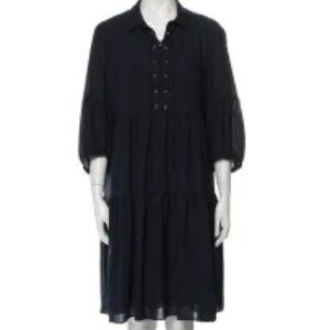 Gerard Darel Above Knee Length Long Sleeve Dress XL NWOT